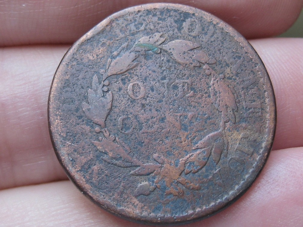 1816-1835 Mature Matron Head Large Cent Penny