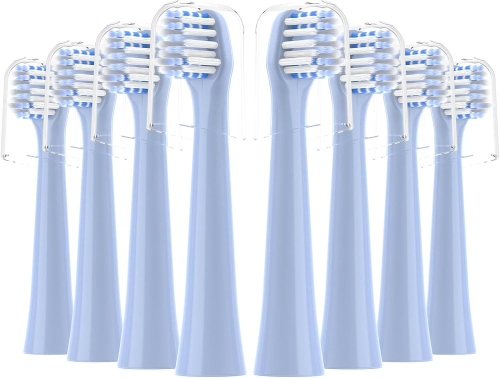 Replacement Toothbrush Heads 8 Pack for Colgate Hum Connected Smart Battery Elec
