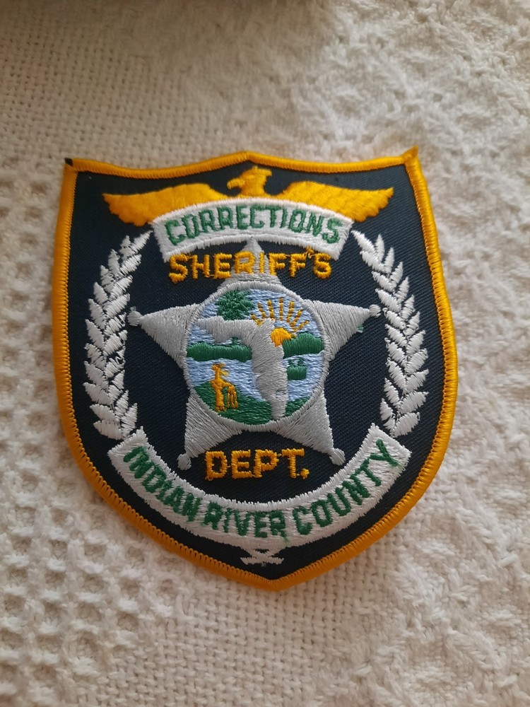 Indian River County FL Corrections Sheriff's Department Patch
