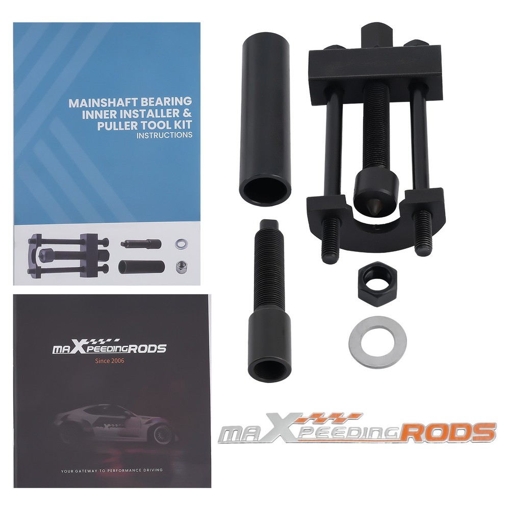 Mainshaft Bearing Inner Installer & Puller Tool Kit for Harley 5&6 Speed