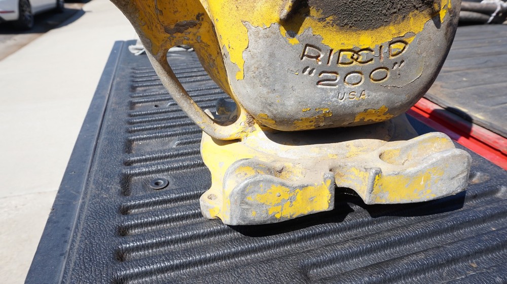 Ridgid 200 Pipe Threader Gear box Body assy , working pull , free ship USA