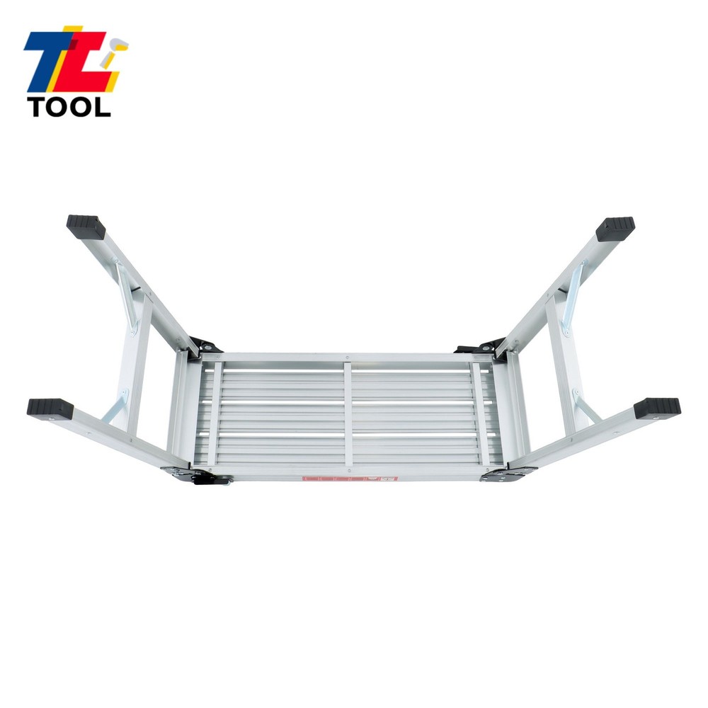 High Quality Work Platform 30" Heavy Duty Foldable Aluminum Step Ladder 330 Lbs