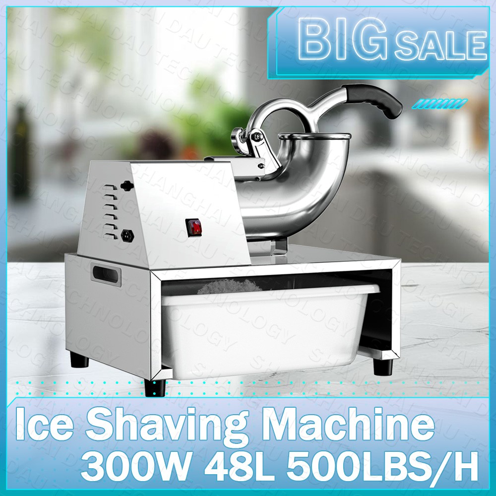 High-Efficiency Snow Cone Machine Ice Shaving Machine for Snow Cones, Home Party