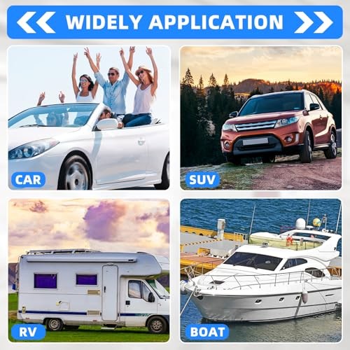 Pack Microfiber Car Duster Exterior Scratch Free with Extendable 2 Blue Gray