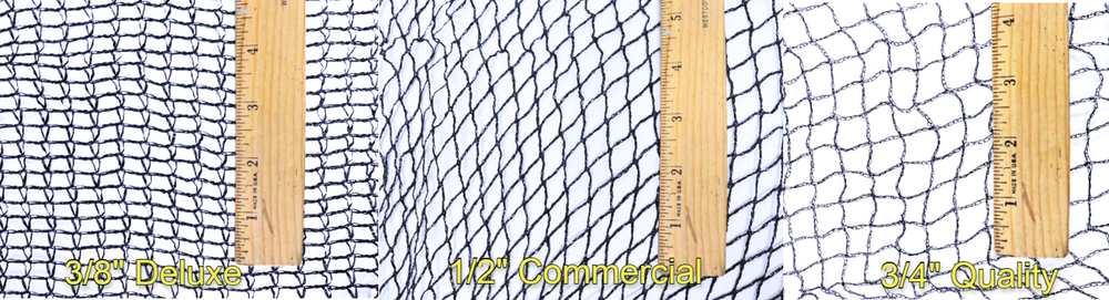 Deluxe Net 20'X20'-leaf netting-fabric-fall cover-shade barrier-predator control