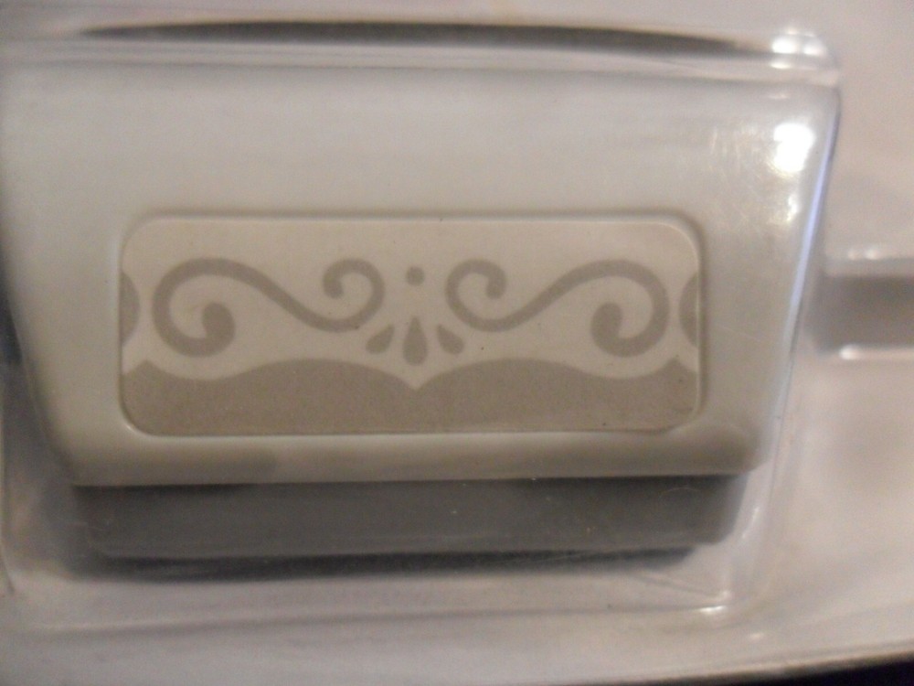 EK tools Edge Flourish Scroll Punch New Package