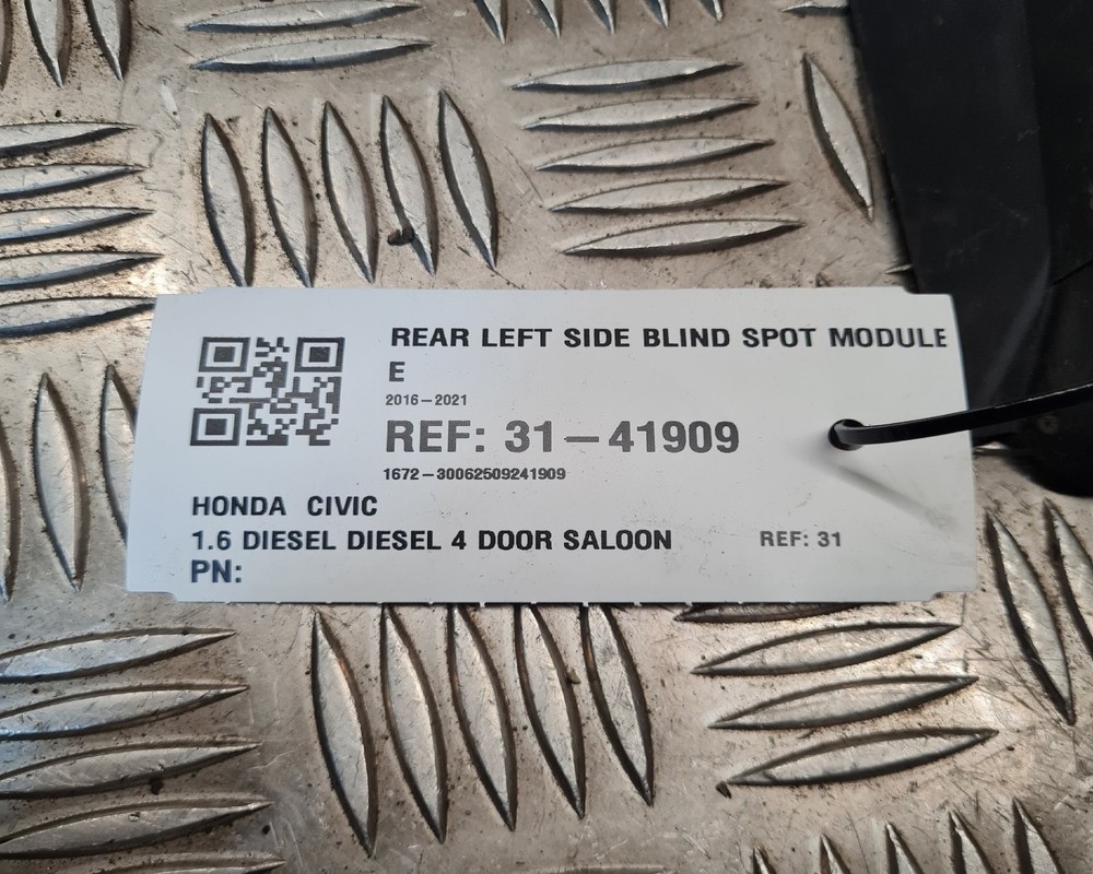 Honda Civic 2016-2021 Rear Left Side Blind Spot Module