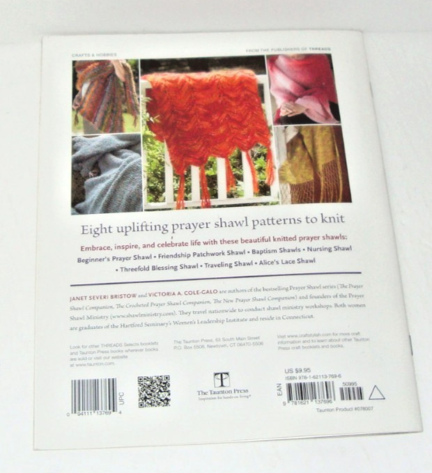 Threads Selects - Knitted Prayer Shawls - 8 Patterns to Make and Share
