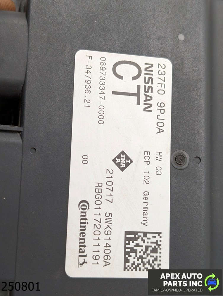 OEM 2017-2020 Nissan Pathfinder 3.5L Valve Control Module