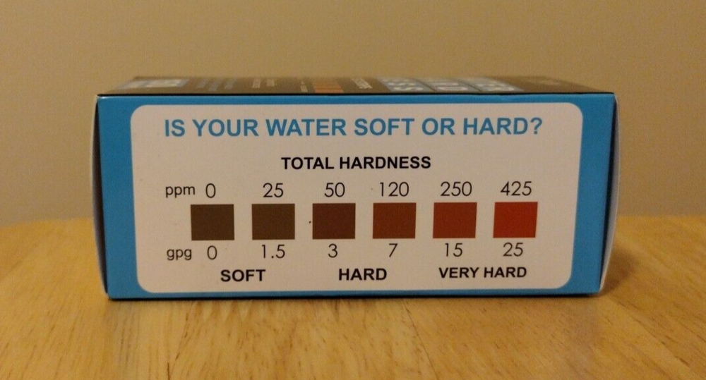 Water Hardness Test Strips - Quick and Accurate Water Softener Test Strips