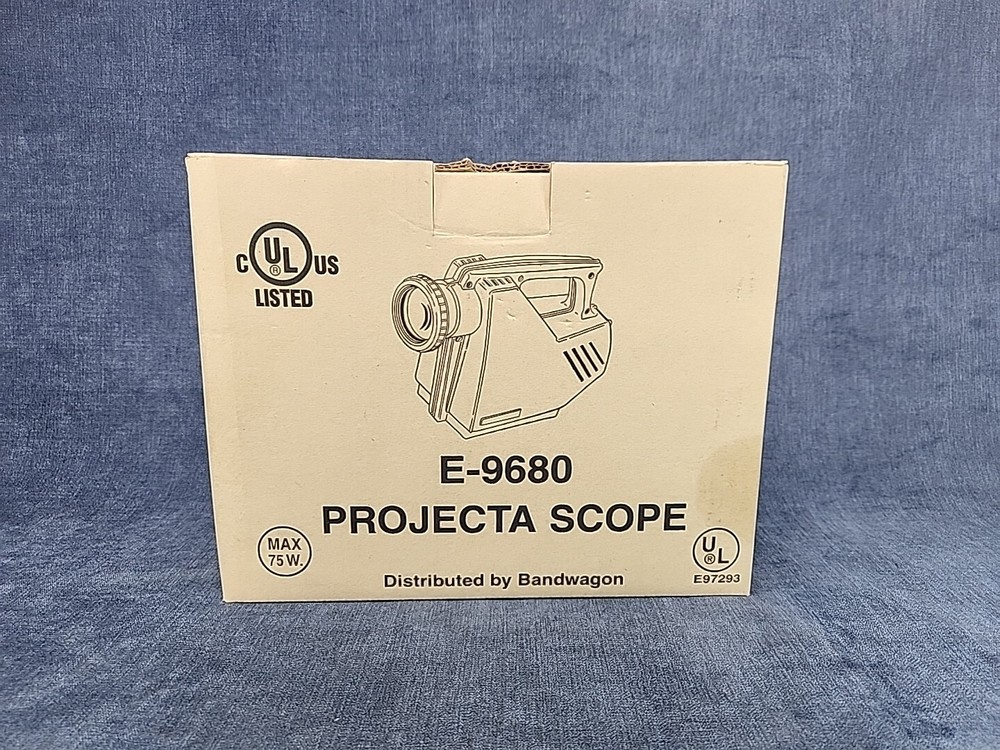 Vintage Projecta Scope E-9680 Art Drawing Tracing Projector Open Box u-5G
