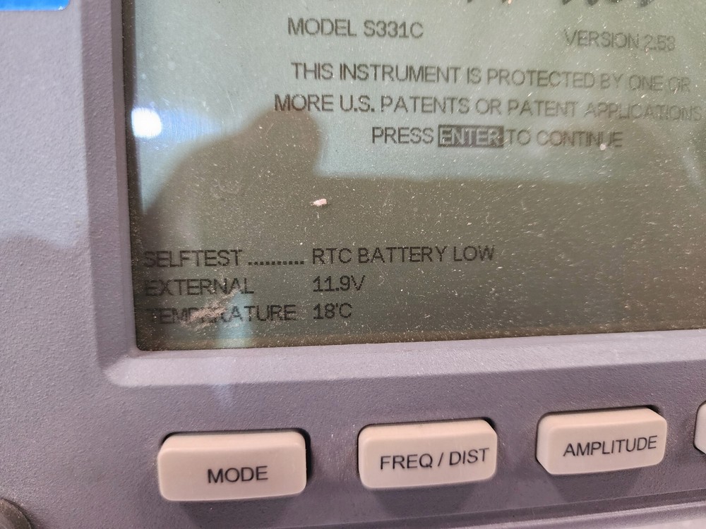 Anritsu S331C SiteMaster Cable Tester