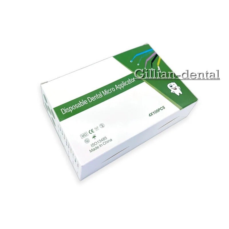 Dental Microbrush Disposable Micro Applicator Brush Bendable Soft Brush Tips