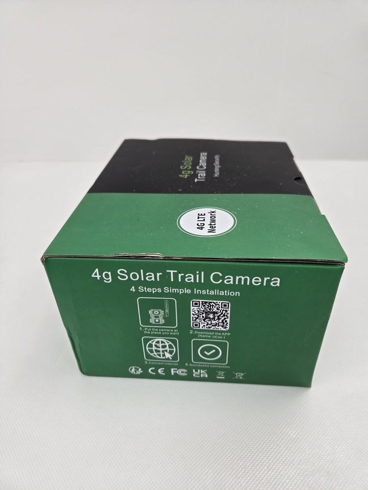 Trail Cam W Solar Charge - Open Box