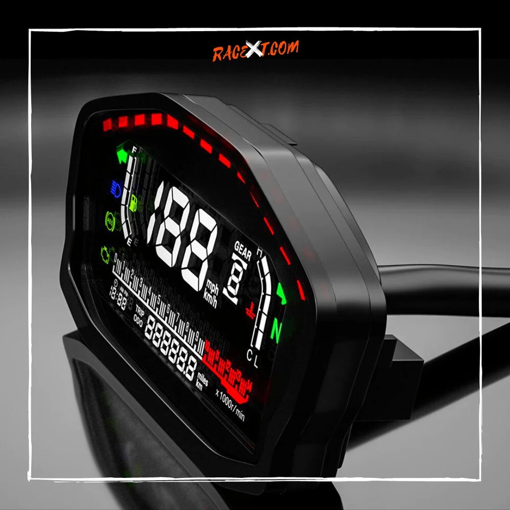 Digital LCD Speedometer for Herald Brat 250 – Multifunction LED Odometer