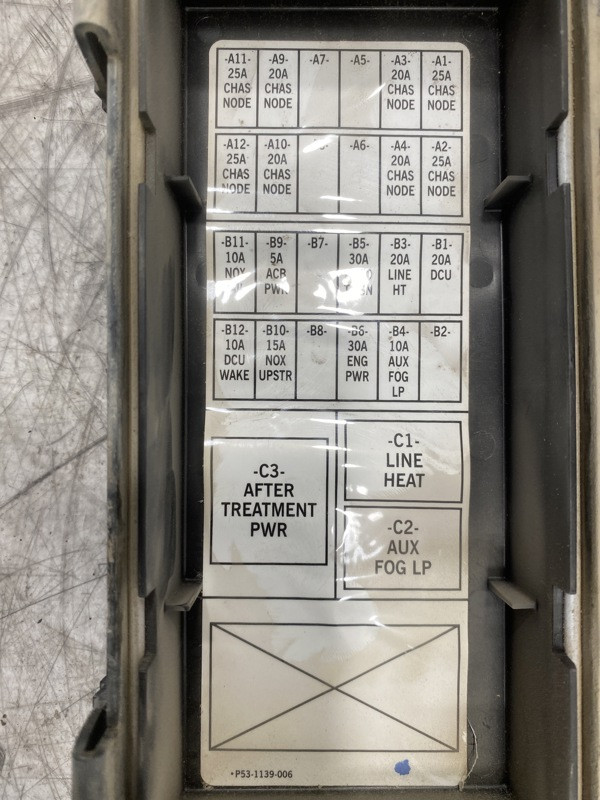 Kenworth T800 Fuse Panel (628-10945)