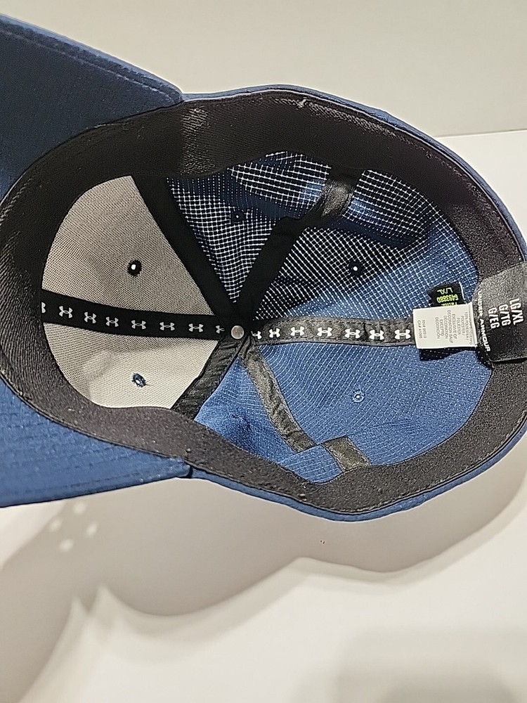 Under Armour Golf Blue LG/XL Fitted Flexfit Hat Cap