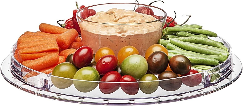 Multi-Purpose Shatterproof Acrylic Cake Stand & Dome - Perfect for Entertaining