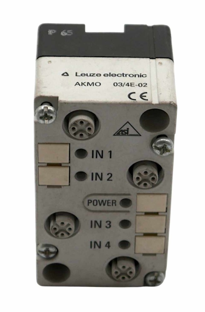 Leuze electronic AKMO 03/4E-02 50024742 coupling module/coupling module -used-
