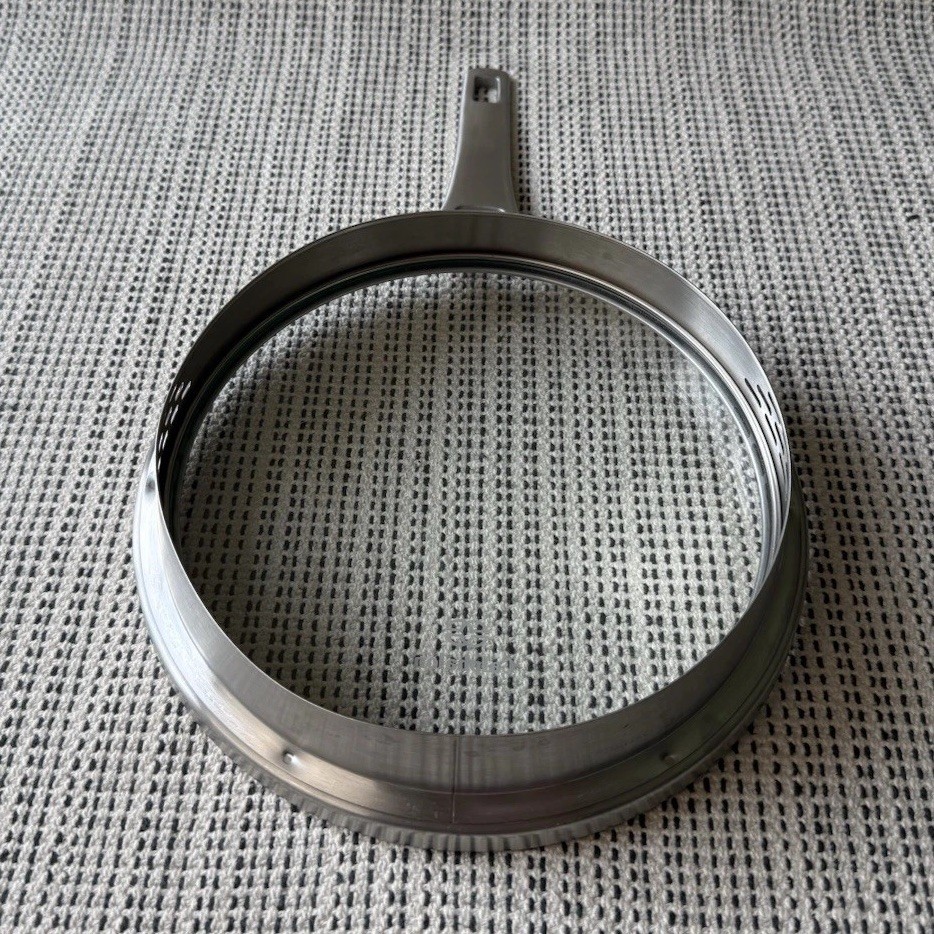 Calphalon Premier Space Saving 7.5" Silver Glass Strainer Lid Replacement