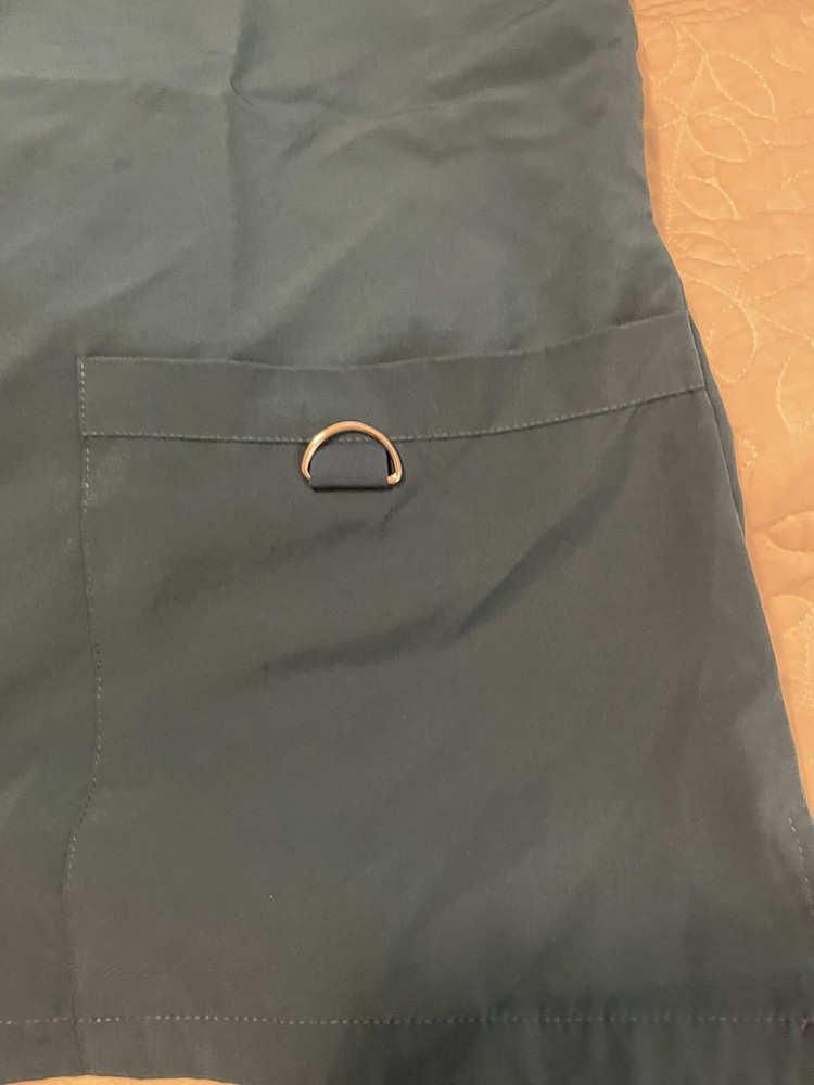 CHEROKEE Professional Workwear Scrub Set Grey Top and Pants Size Medium