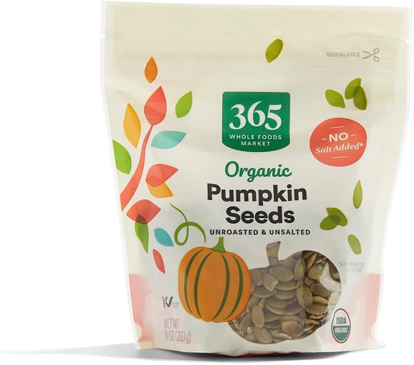 , Organic Pumpkin s, 8 Ounce