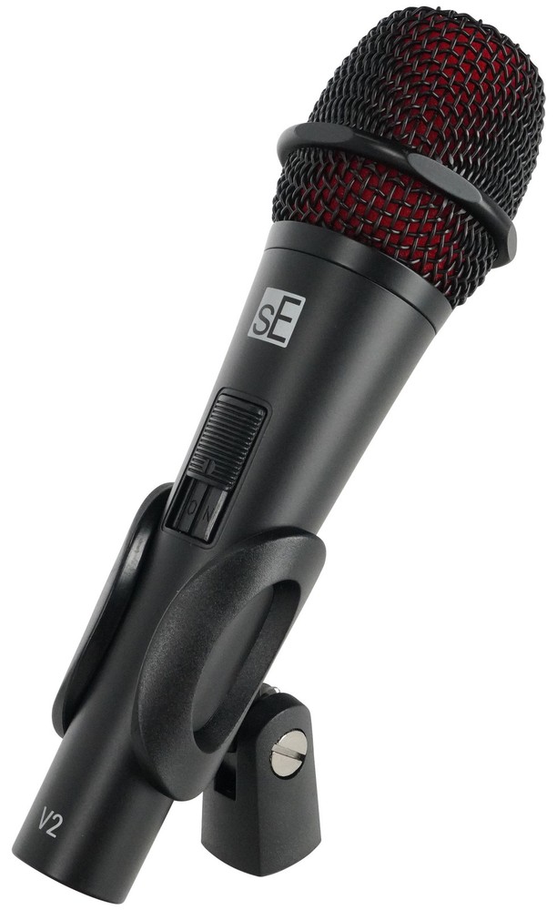 Se Electronics V2 SWITCH XLR Dynamic Handheld Microphone w/XLR to XLR Cable