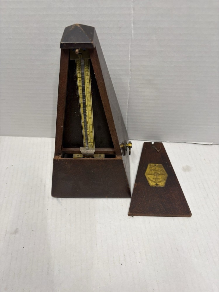 Vintage Seth Thomas Metronome de Maelzel Tested Working