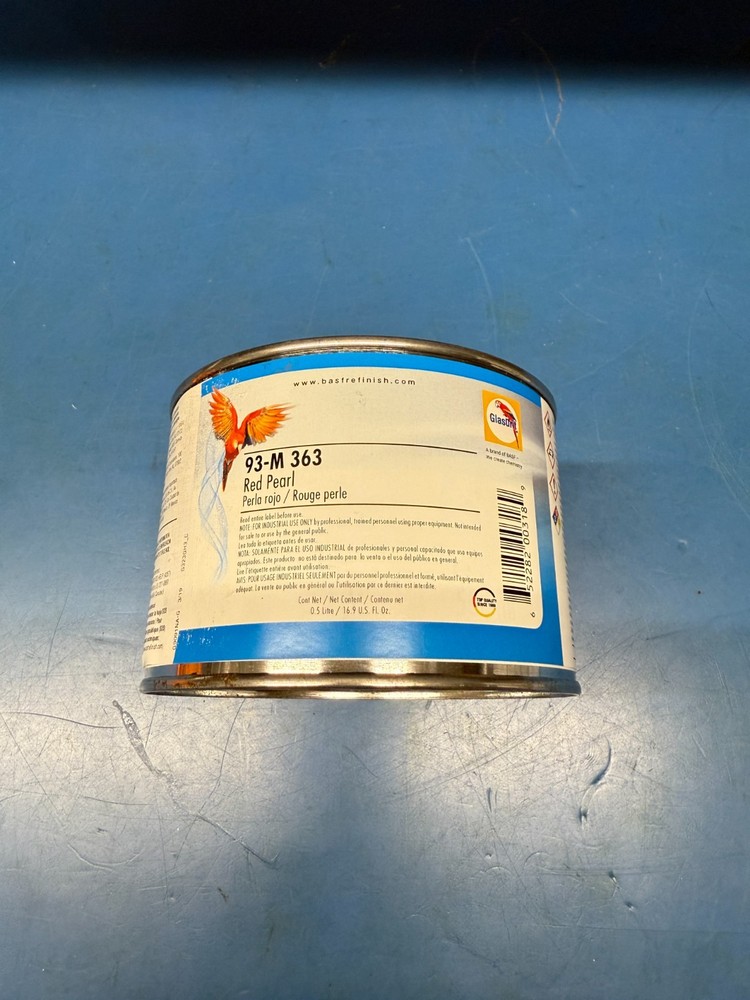BASF Glasurit 90-M363 Red Pearl .5L