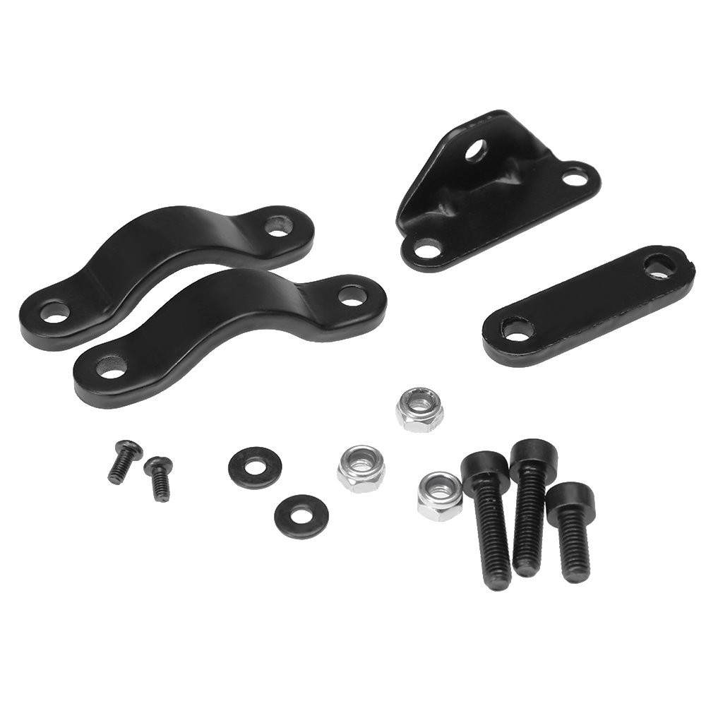 Saihisday 12V Winch Rocker Thumb Switch with Mounting Bracket Handle Black