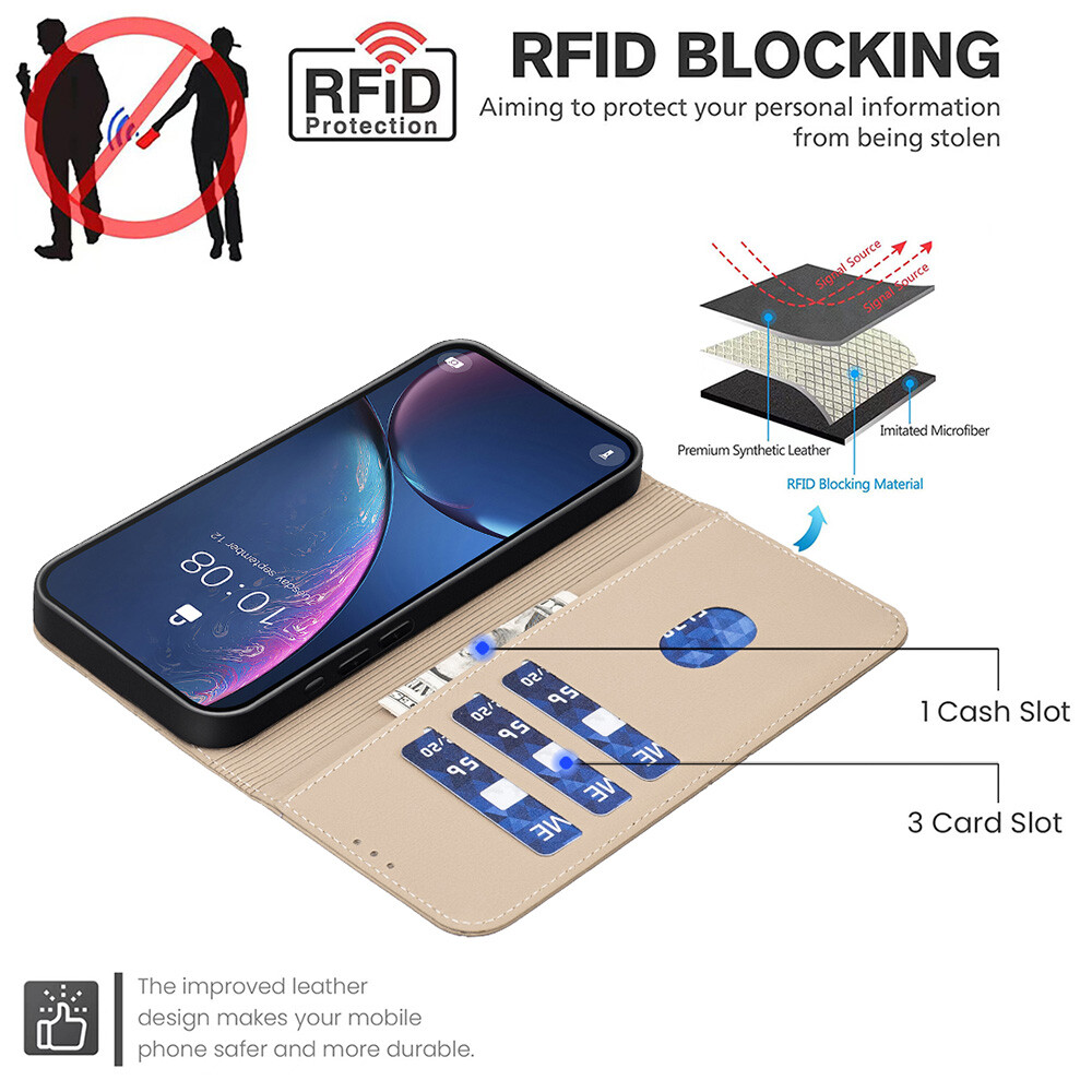 Wallet pattern Stand Cover For Google Pixel 9 Pro XL/For Google Pixel 8A