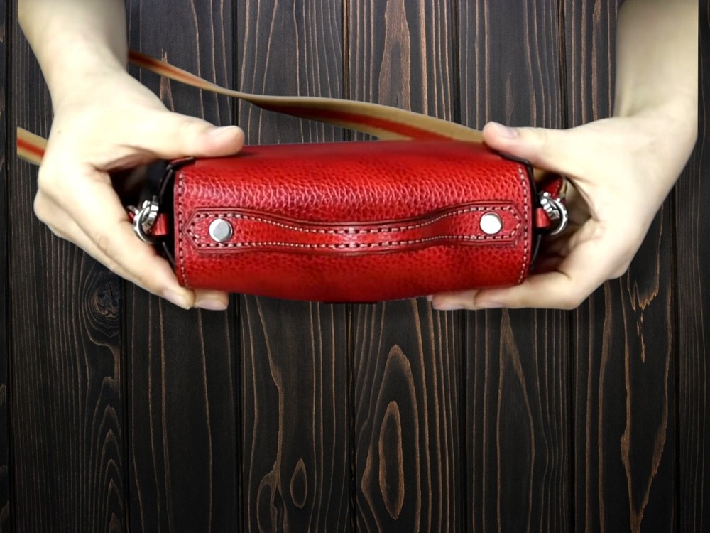 DIGITAL VECTOR FILE, leather bag - Bag 6