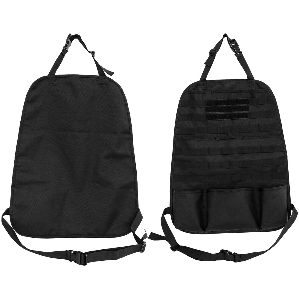 Tactical Vehicle MOLLE Panel Seat Back Cover Protector Car Storage Organizer Bag