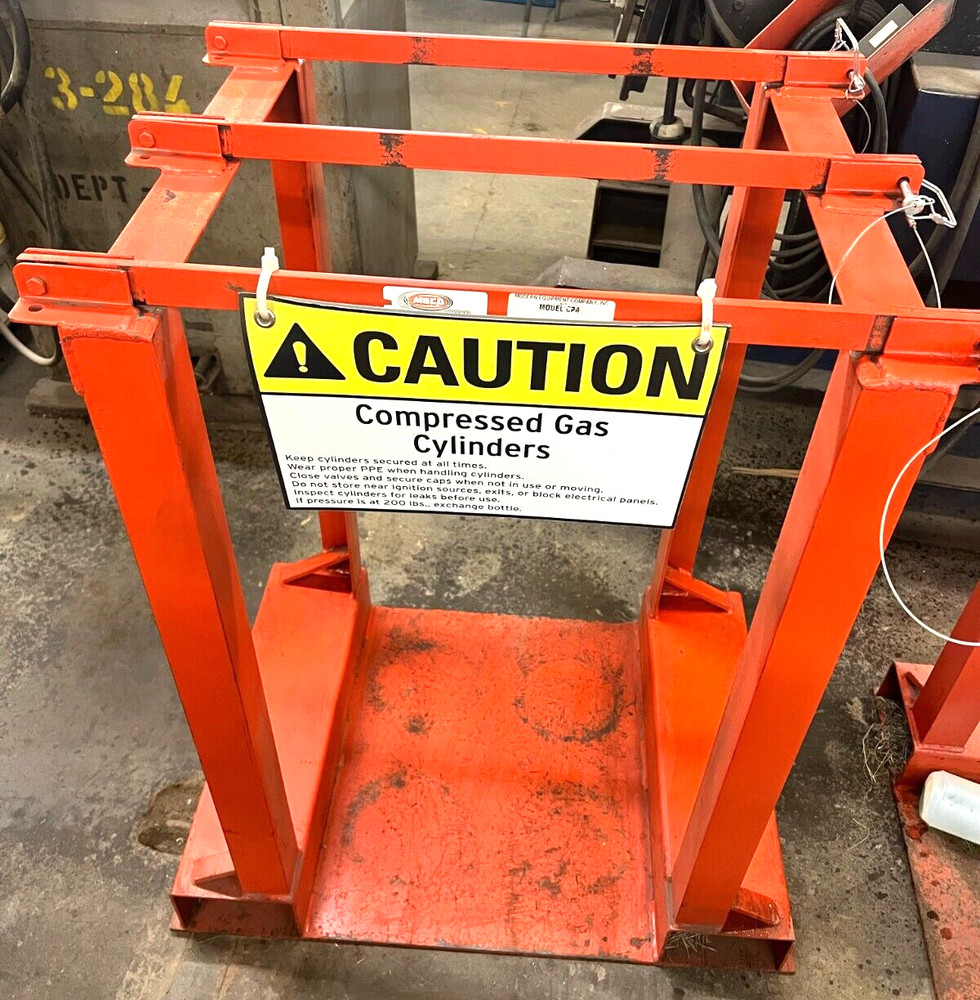 MECO OMEGA FORKLIFT TABLE STORAGE CADDY 4 CYLINDER CP4