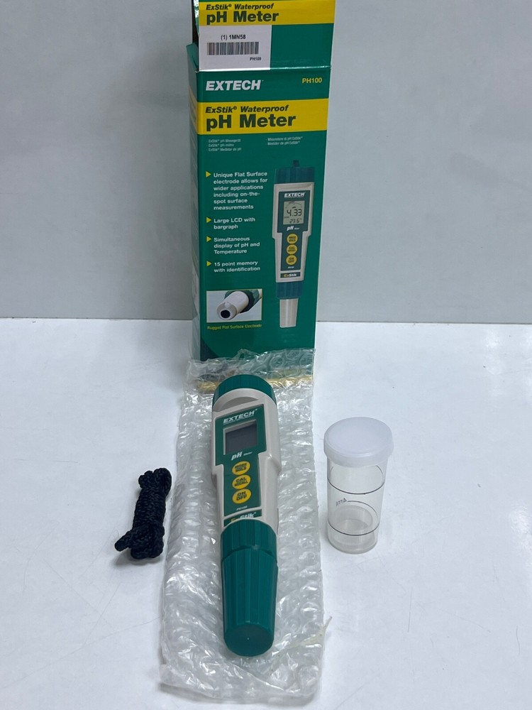 EXTECH PH100 EXSTIK WATERPROOF PH METER