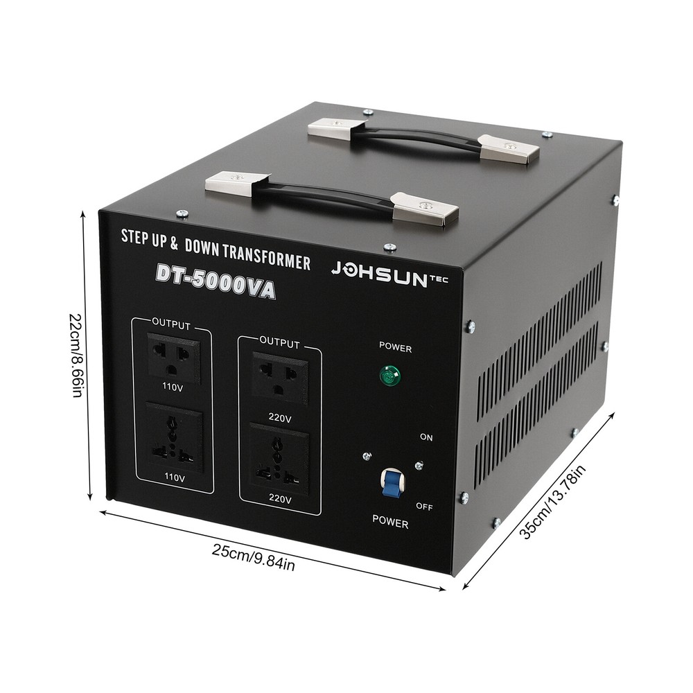 5000w Step Up/Down Heavy Duty Electrical Power Voltage Converter Transformer