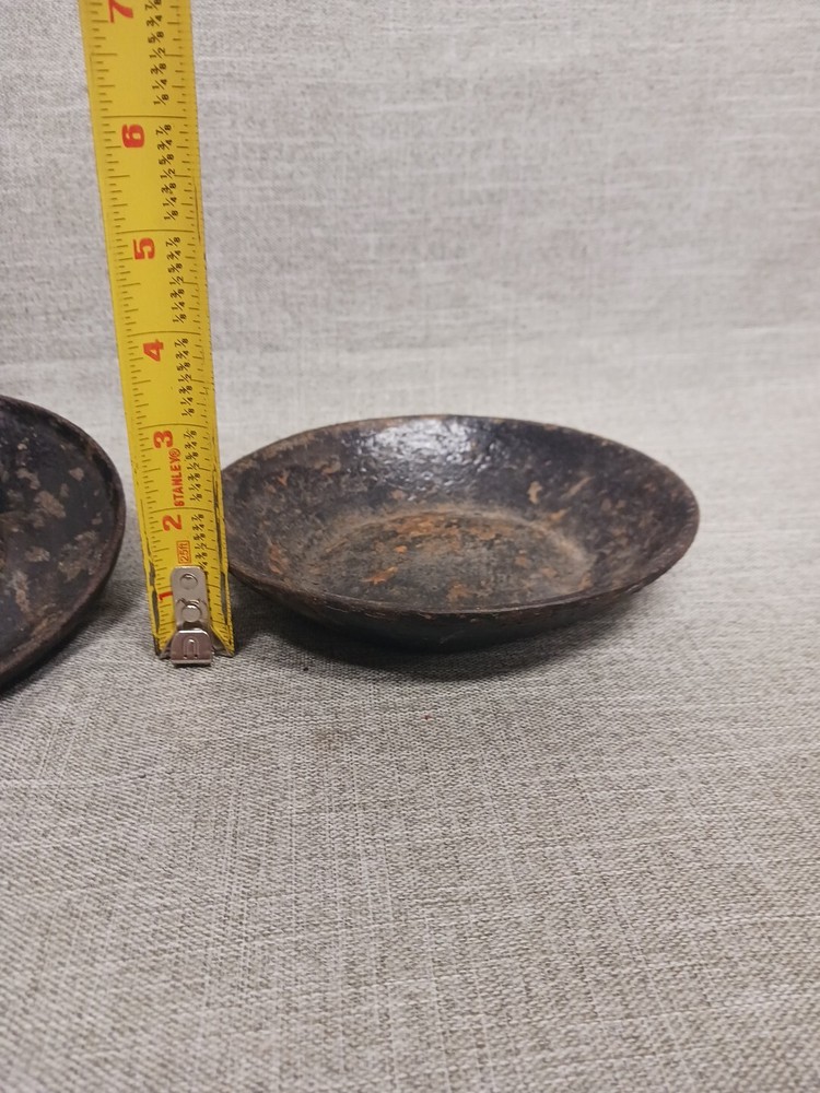 Vintage Cast Iron Owl Lidded Incense Burner Ashtray Read Description