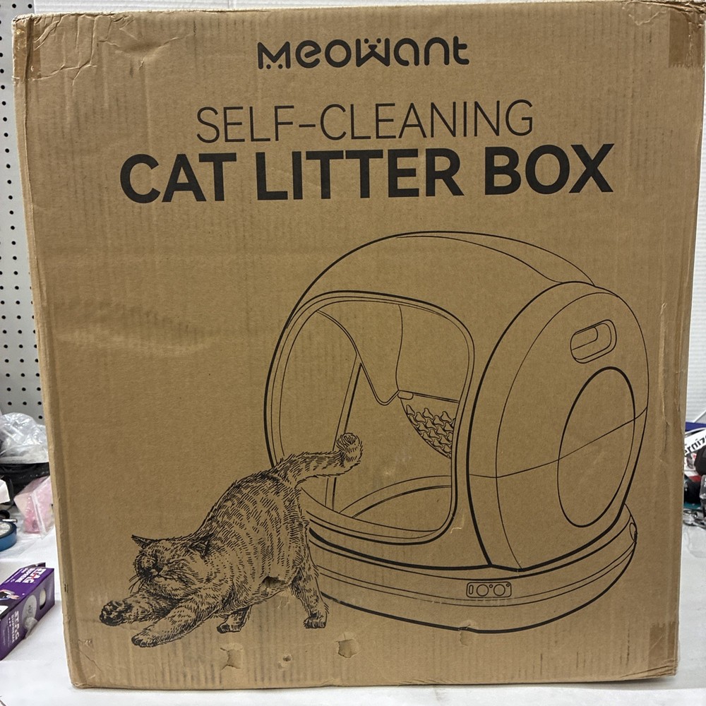 MeoWant Self-Cleaning Cat Litter Box
