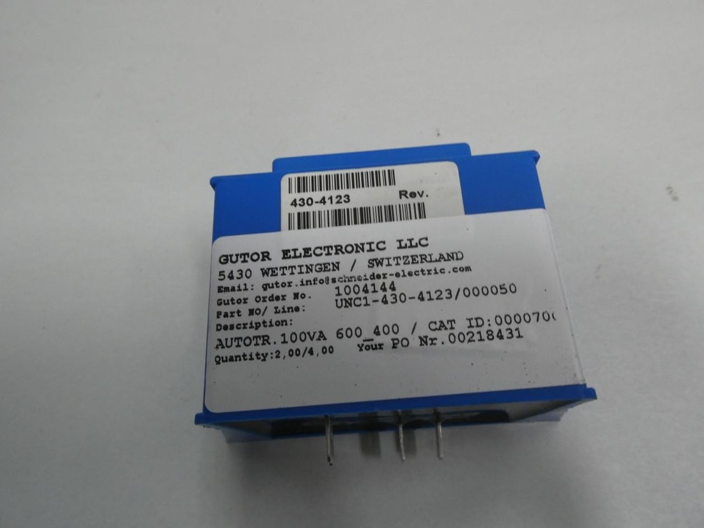 Gutor 430-4123 Transformer