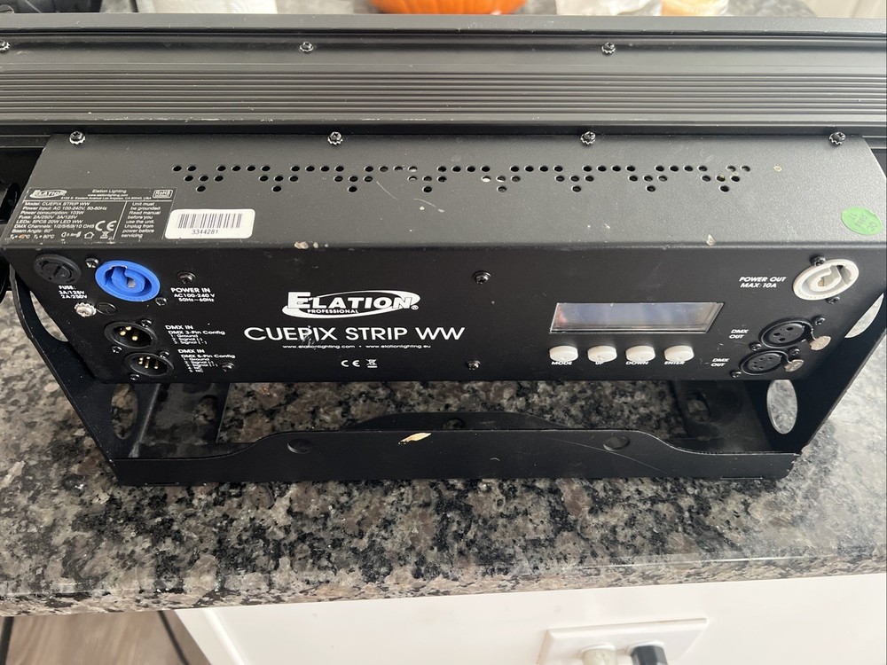 ELATION LIGHTING WITH RACK MOUNT TESTED