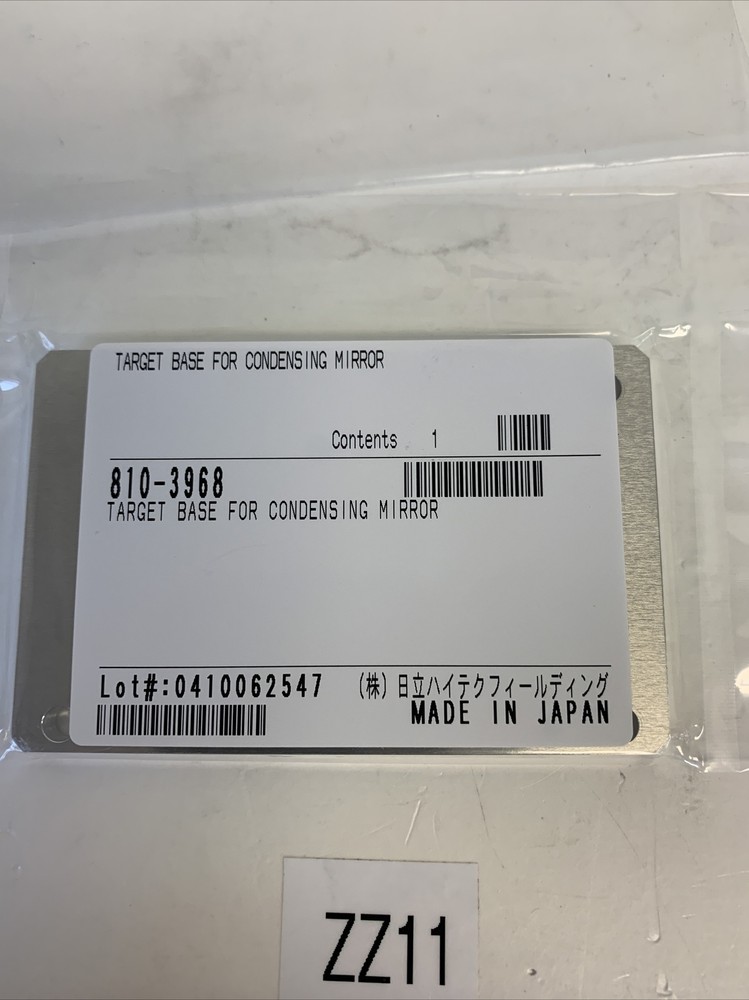 Hitachi High Technologies America 810-3968 Target Base For Condensing
