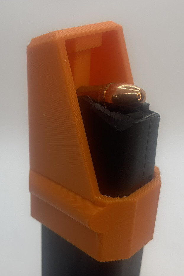 Beretta 92F M9 96 Taurus PT 92 9mm Mag Loader Speedloader ORANGE!