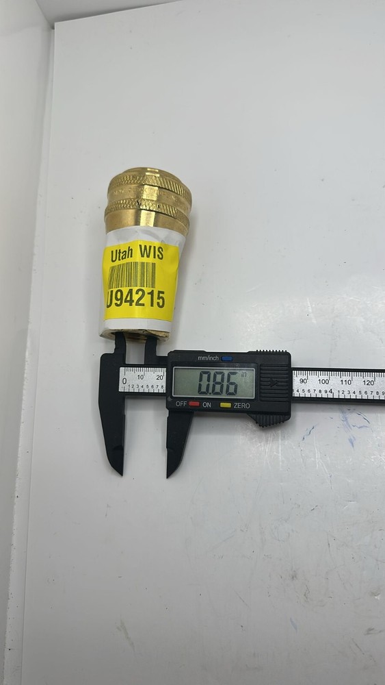 DIXON 6D SERIES QUICK COUPLING 3.28" Height 0.86" ID1 0.88" ID 2