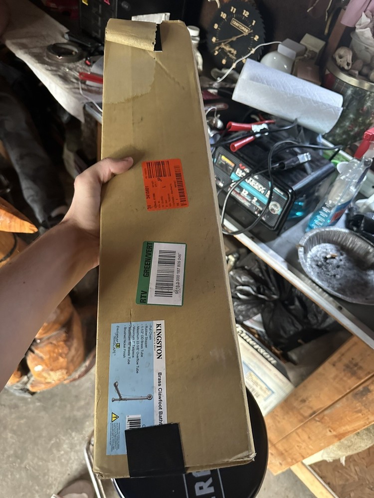 brass claw foot bathtub drain