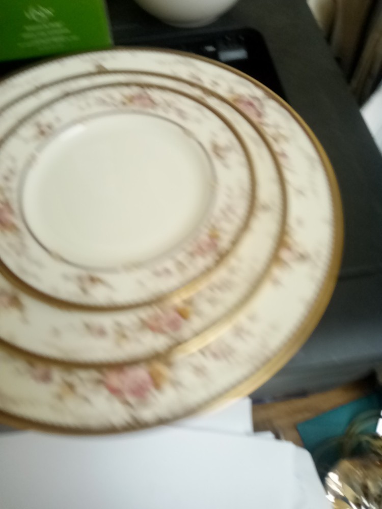 Noritake Bone China BRENTLY 5 Piece Place Setting(s) MINT
