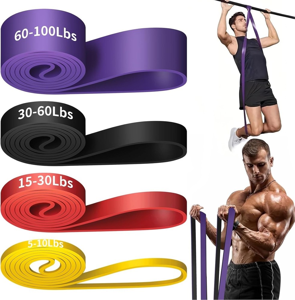 Resistance Band, Pull Up Bands, Pull Up Assistance Bands, Workout Bands, Exer...