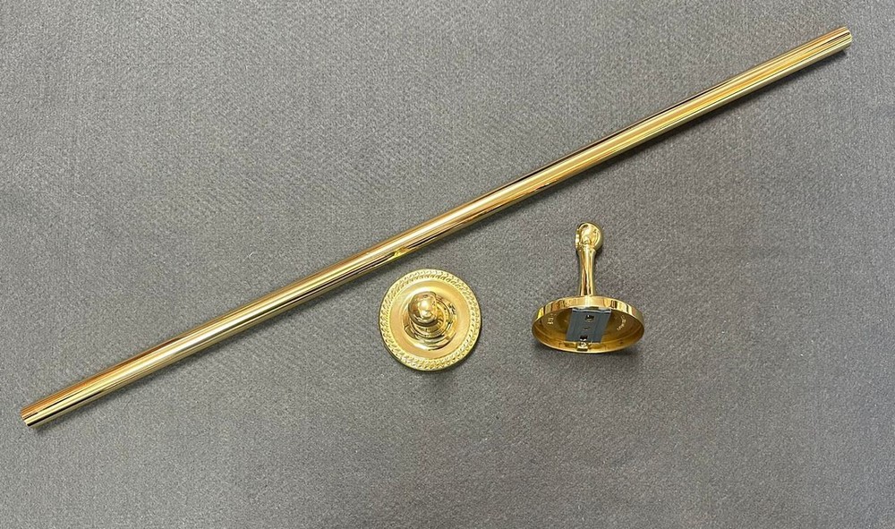 24" Towel Bar Polished Brass