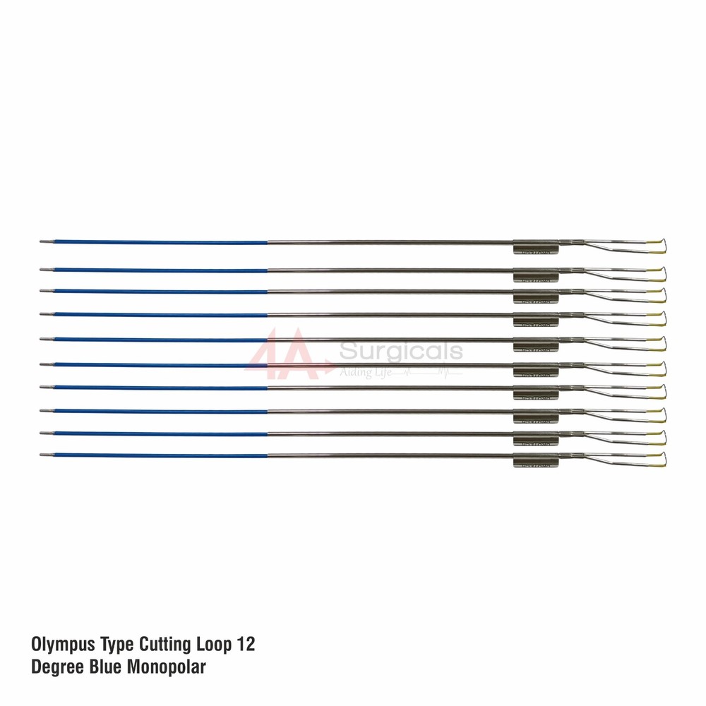 4A OLYMPUS TYPE CUTTING LOOP 12 DEGREE MONOPOLAR PACK OF 10