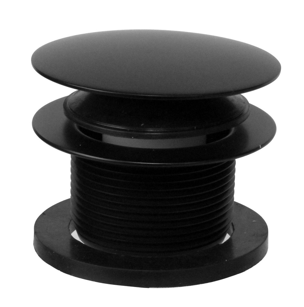 Westbrass 493144H-62 12" & 4" Bath Waste & Overflow Assembly with Tip-Toe Dra...