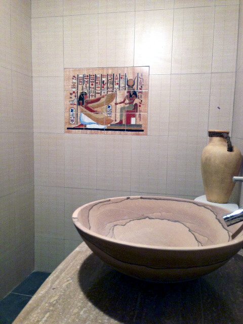 Art Mural Ceramic Ancient Egypt Backsplash Tile #295
